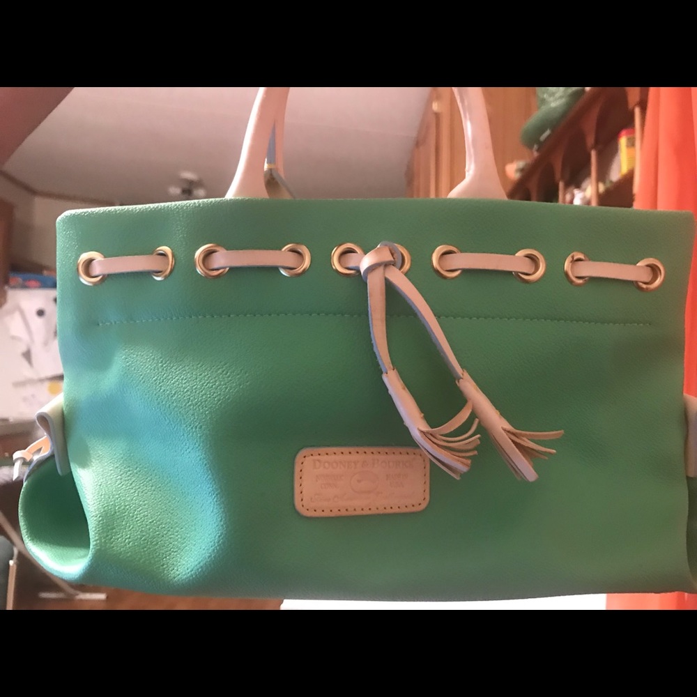Sea green Dooney purse!